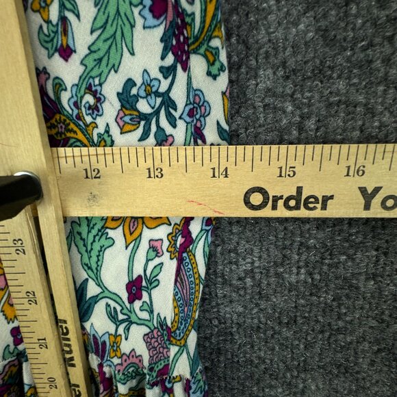**SOLD**Soft Surroundings Kara Maxi Floral Dress Large Tiered Boho Cottagecore - Picture 14 of 14